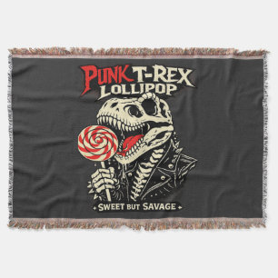 Couverture Sucette Punk T-Rex - Doux mais Sauvage