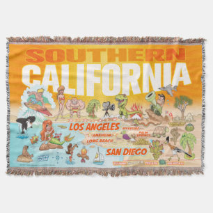 Couverture Sud de la Californie Lot Blanket