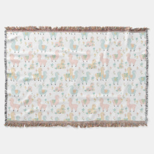 Couverture Sweet Pastel Llamas