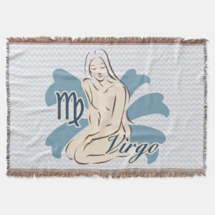 Couverture Symbole de Vierge de signe de zodiaque