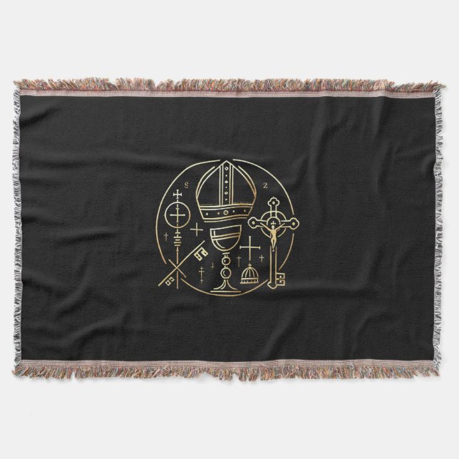 Couverture Symbole heraldique du pape (Devant)