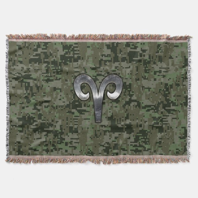 Couverture SYMBOLE Zodiaque Aries sur Camion numérique de sty (Devant)