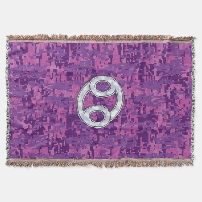 Couverture Symbole Zodiaque du cancer moderne sur Camo numéri (Devant)