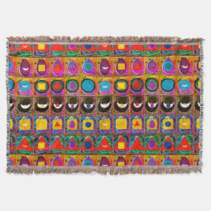 Couverture Symboles élémentaires Motif Meditation Aid Tattva