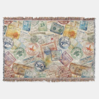 Tampon de passeport rustique motif voyage (6)
