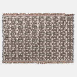 Couverture Tao marron et beige élégant