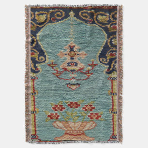 Couverture Tapis Oriental Perse Turc Antique
