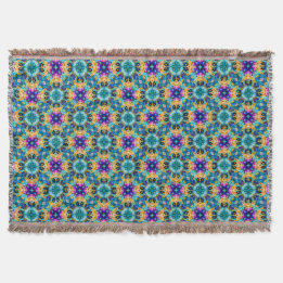 Couverture Tapisserie Fleurie Aurore
