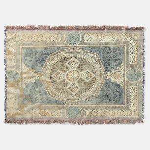 Couverture Tapisserie ornementale avec le dessin géométrique