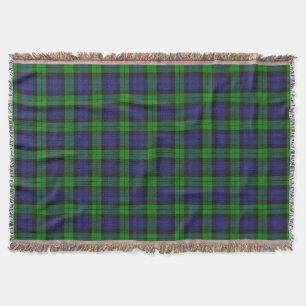 Couverture Tartan Campbell Clan Plaid Black Watch