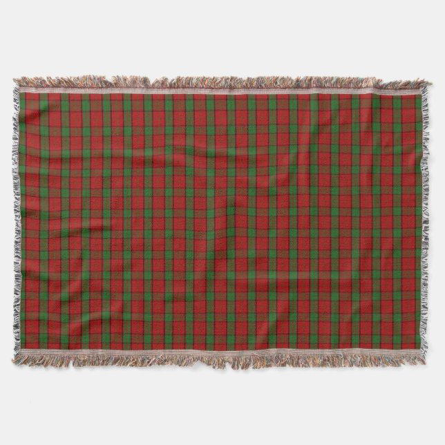 Couverture Tartan de Maxwell de clan (Devant)