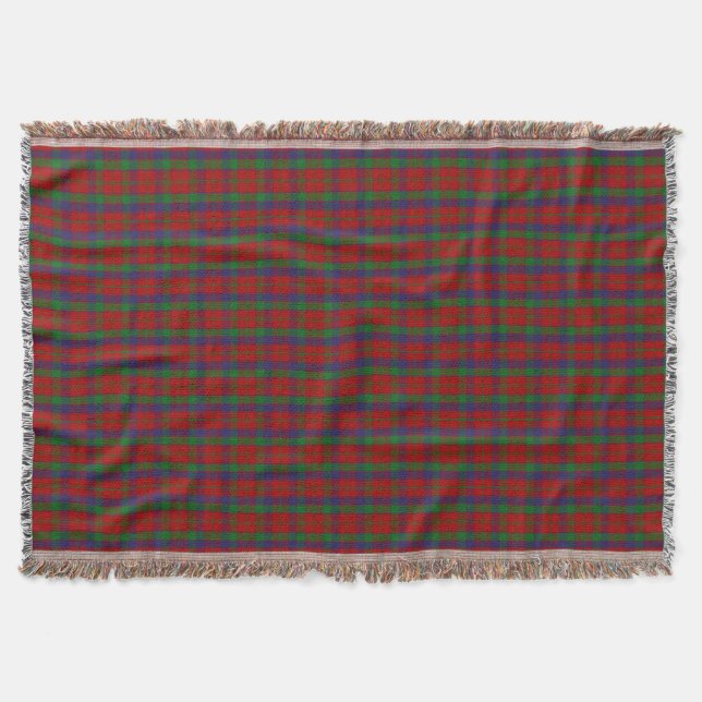 Couverture Tartan de Robertson de clan (Devant)