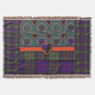 Couverture Tartan d'écossais de plaid de clan de Macdonald