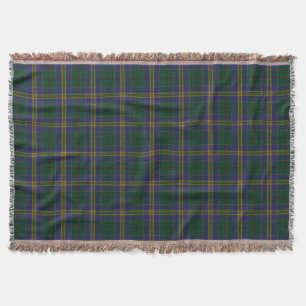 Couverture Tartan d'Irlandais de Kilkenny du comté
