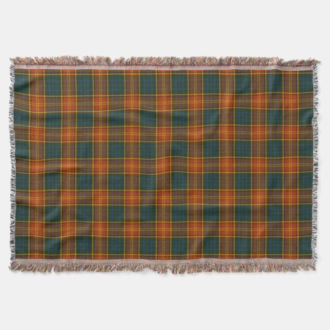 Couverture Tartan d'Irlandais de Roscommon du comté (Devant)