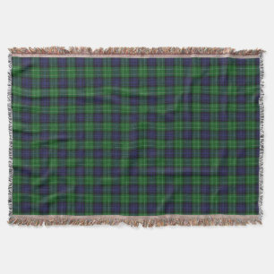 Couverture Tartan du clan écossais Abercrombie