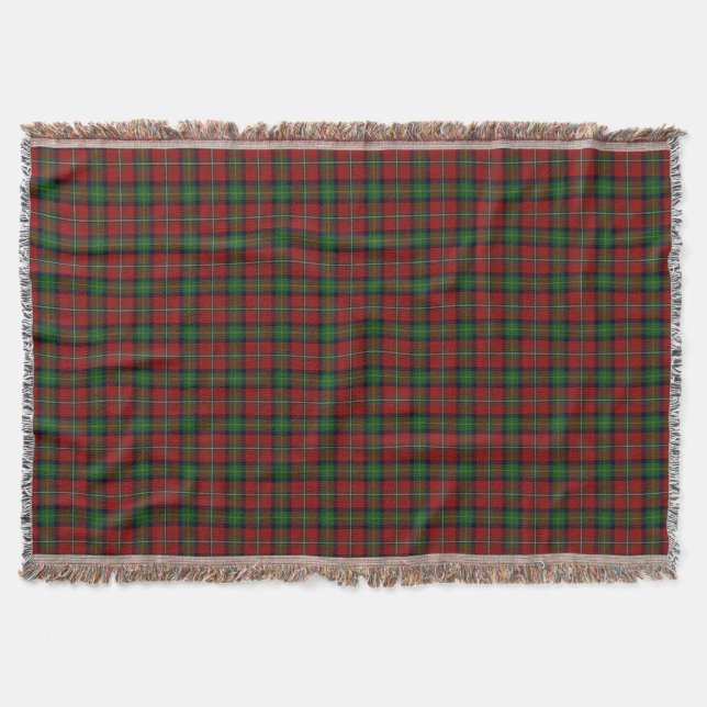 Couverture Tartan écossais de Boyd de clan (Devant)