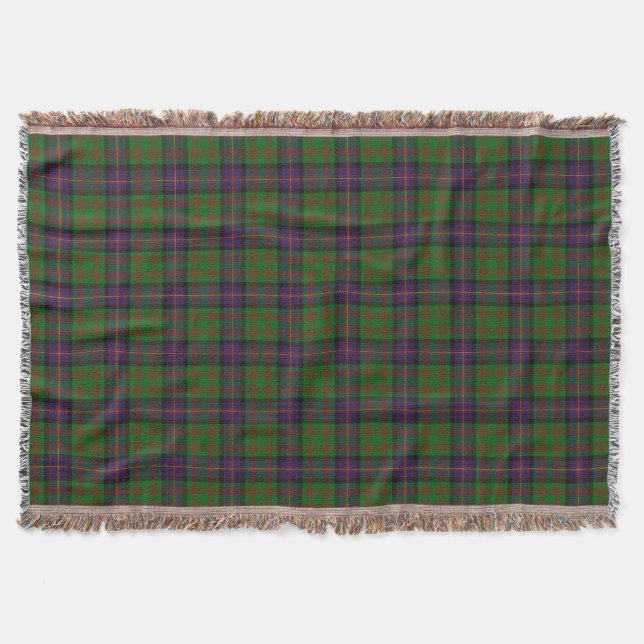 Couverture Tartan écossais de Cochrane Cochran de clan (Devant)