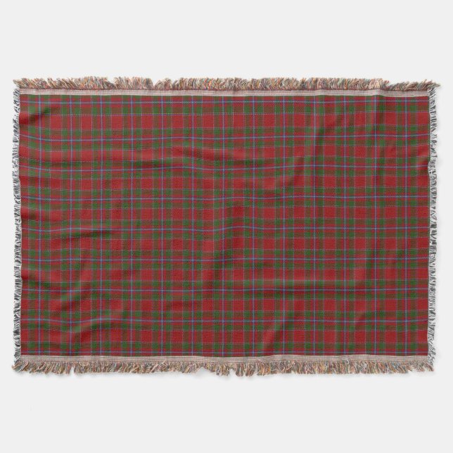 Couverture Tartan écossais de Drummond de clan (Devant)