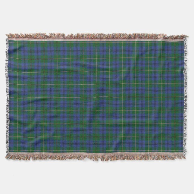 Couverture Tartan écossais de Johnstone Johnston de clan (Devant)