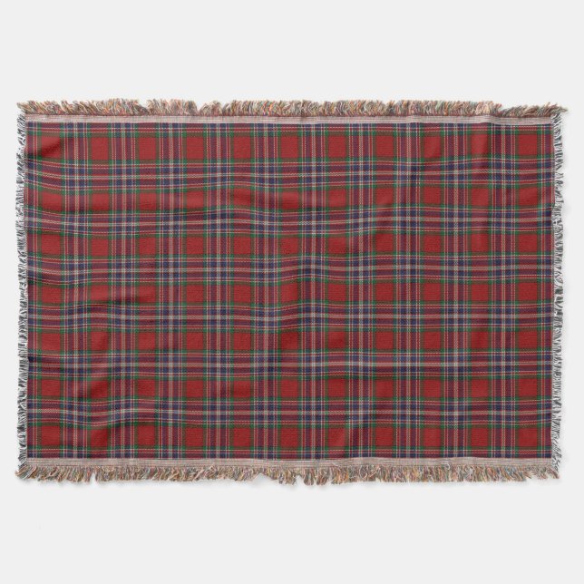 Couverture Tartan écossais de MacFarlane de clan (Devant)