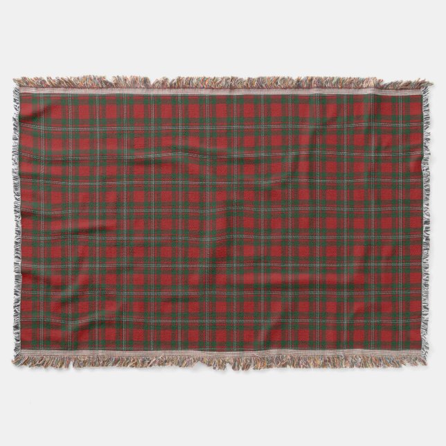 Couverture Tartan écossais de MacGregor Gregor de clan (Devant)