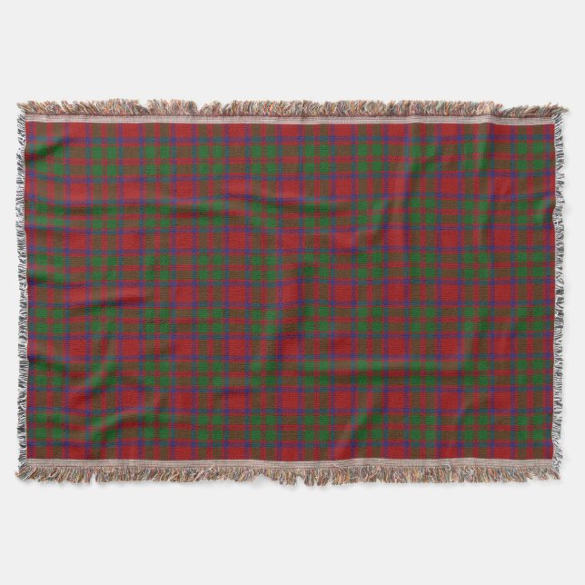 Couverture Tartan écossais de Mackintosh McIntosh de clan (Devant)
