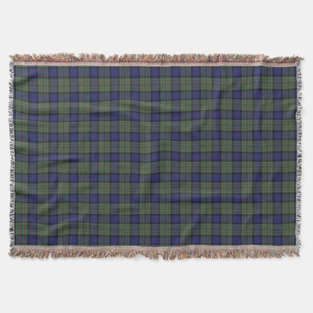 Couverture Tartan écossais de MacLaren de clan (Devant)