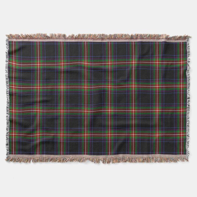 Couverture Tartan Plaid du clan écossais Watt (Devant)