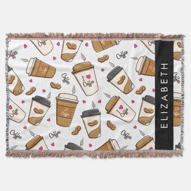 Couverture Tasses À Café, Haricots À Café, Amateur De Café, V (Devant)