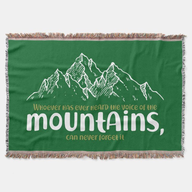 Couverture The Voice of the Mountains (Devant)