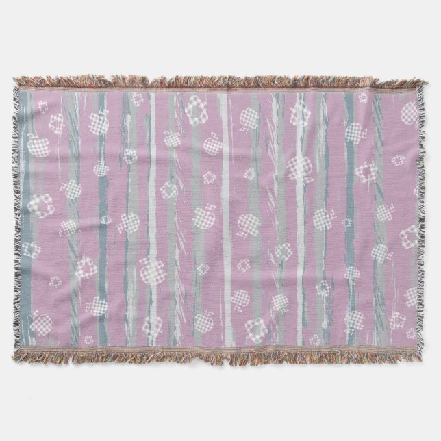Couverture Throw Blanket – Gingham Orchard (Devant)