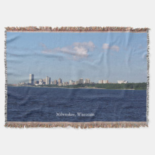 Couverture tissée par horizon de Milwaukee