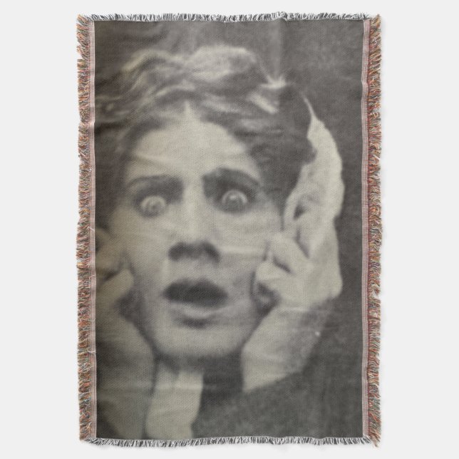 Couverture tissée Silent Screen 1 (devant Vertical)