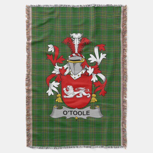 Couverture Toole irlandaise ou O_Toole Manteau d'armoiries fa (devant Vertical)