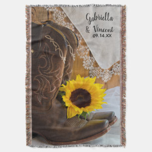 Couverture Tournesol et dentelle Mariage occidental