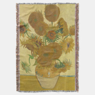 Couverture Tournesols, Nature morte peinture à l'huile, Van G
