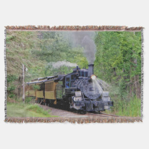 Couverture Train à vapeur pour Trainspotters Art Rug