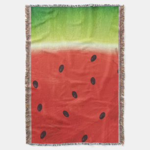 Couverture Tranche géante de pastèque à l'aquarelle mignonne
