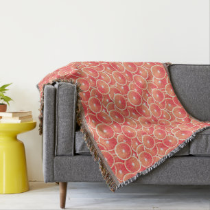 Couverture Tranches de pamplemousse rose