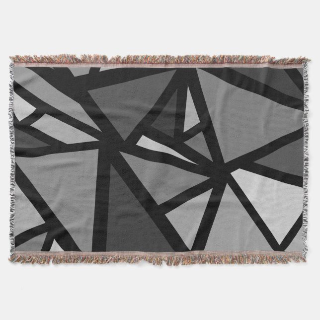 Couverture Triangles colorés motif 6 (Devant)