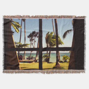 Couverture Tropical Fiji Beach Scene tbcna
