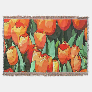 Couverture Tulipes orange