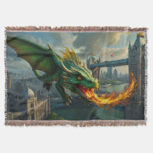 Couverture Un dragon gallois vert terrorisait Londres