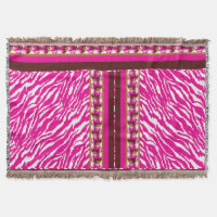 Un motif floral complexe en rose et blanc, art