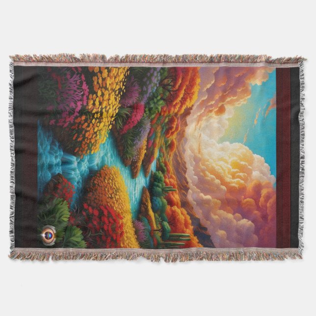 Couverture Un paysage d'Imaginaire à couper le souffle Art IA (Devant)