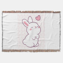 Un petit lapin fait de sentiments
