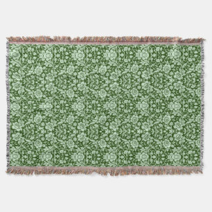 Couverture Une damassé florale antique