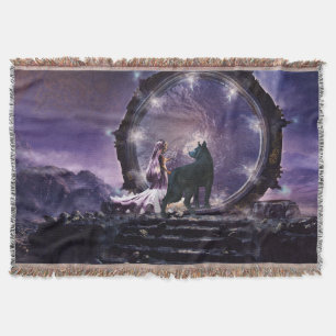 Couverture Une fée et un loup sombre