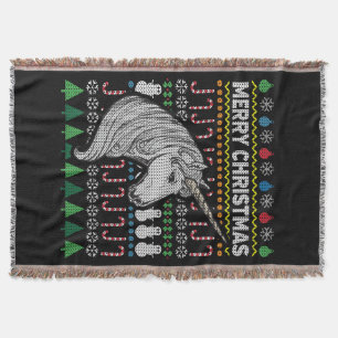 Couverture Unicorn Ugly Christmas Sweater Wildlife Series